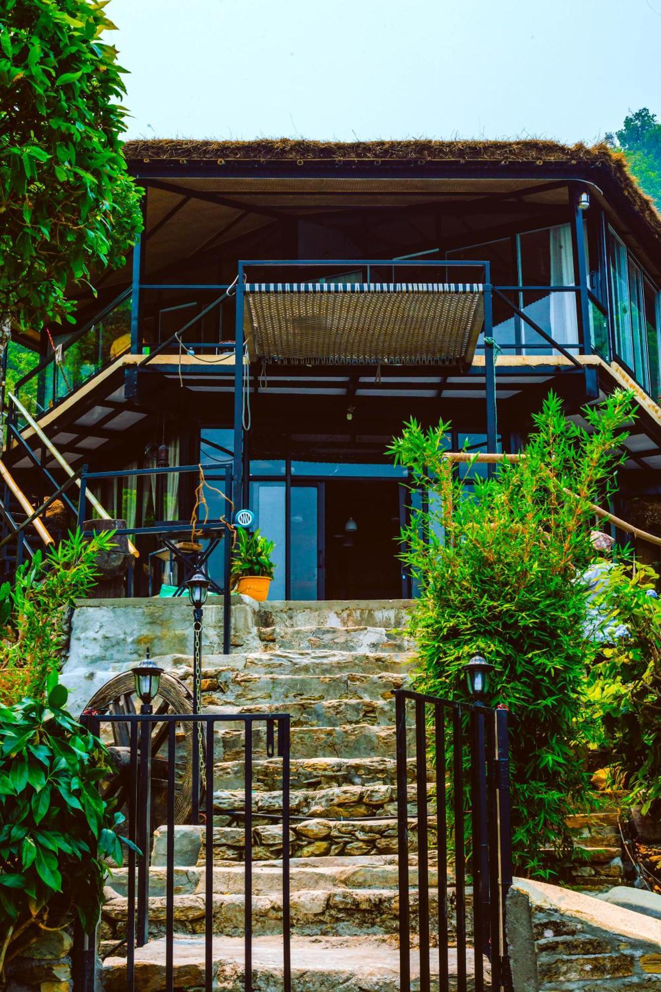 The Hideout Villa Pokhara Exterior foto