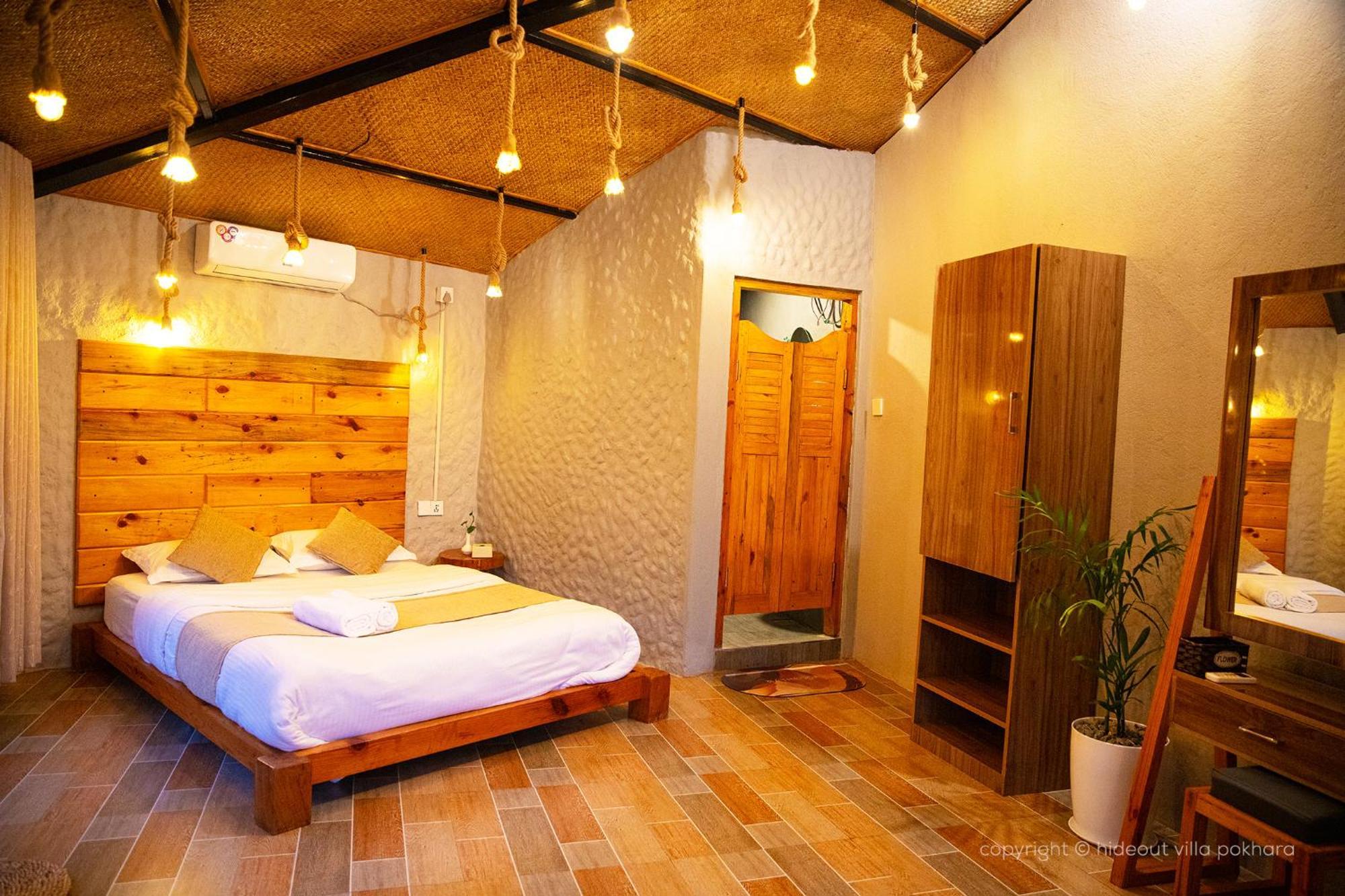 The Hideout Villa Pokhara Exterior foto