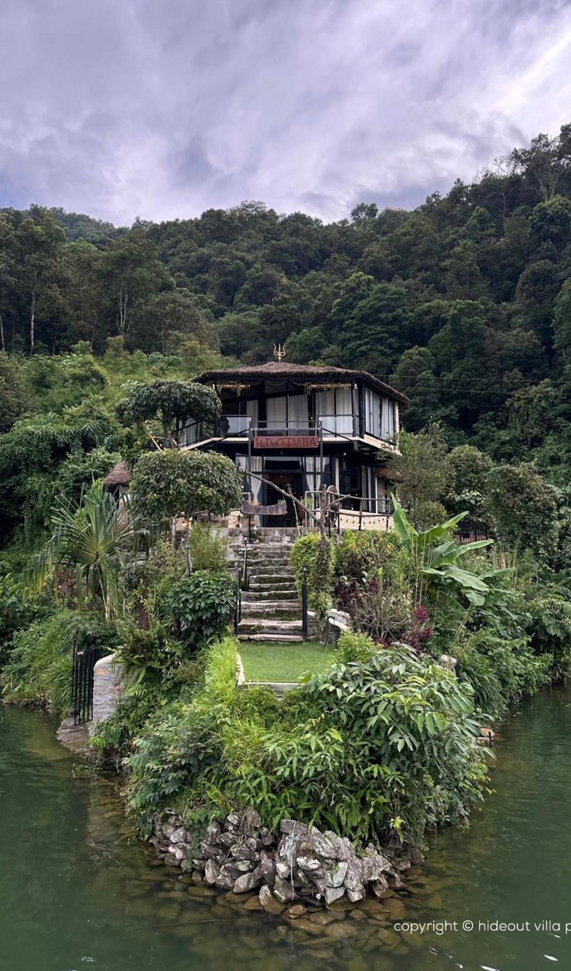 The Hideout Villa Pokhara Exterior foto
