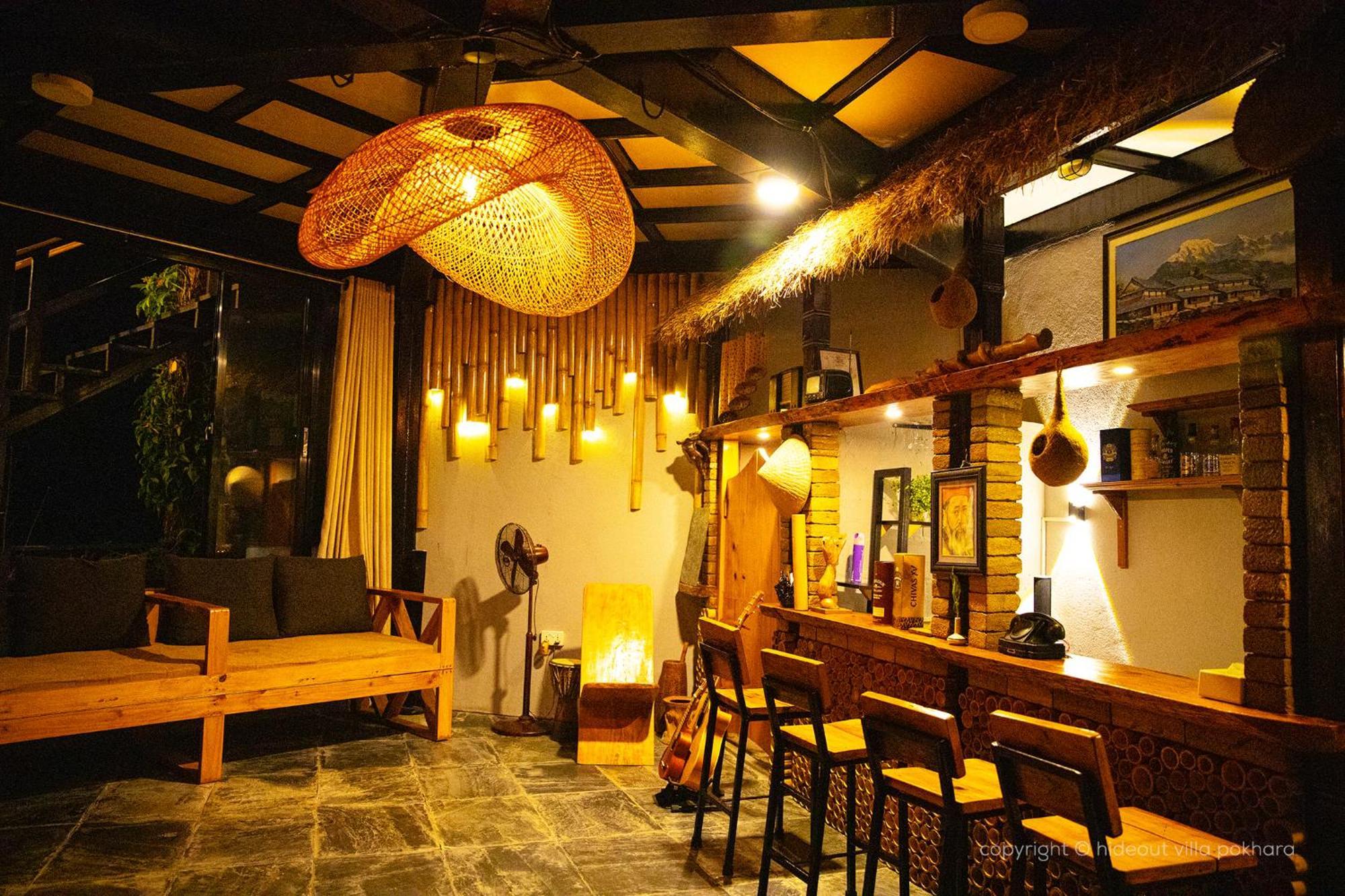 The Hideout Villa Pokhara Exterior foto