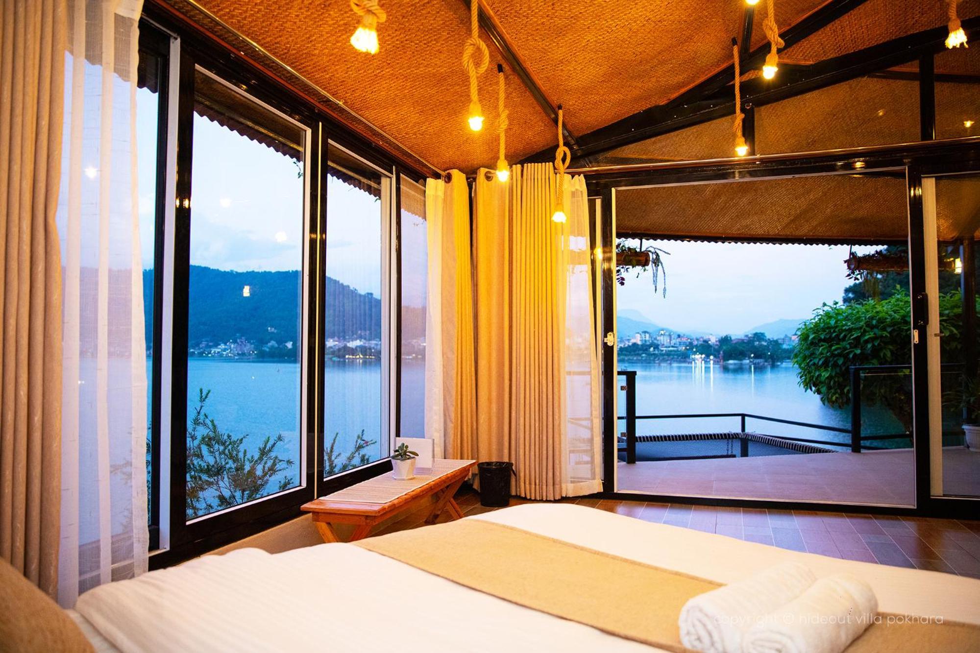 The Hideout Villa Pokhara Exterior foto